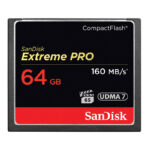 SanDisk CF Extreme Pro (32GB – 256GB) 160MB/s