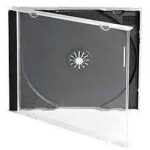 CDR Jewel Case Black Tray 10mm