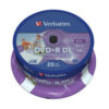 Verbatim DVD+R DL 8.5GB Inkjet Printable