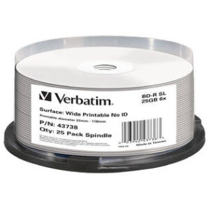 Brands Verbatim BD-R 25GB spindle 25