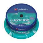 Verbatim DVD-RW 4.7GB Rewritable 25 Pack