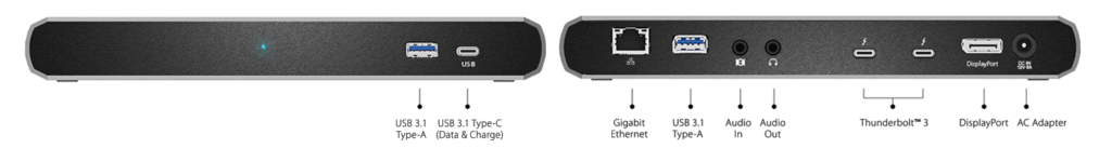 CalDigit Thunderbolt Station 3 Lite <span style="color: #ff0000;">This product has been discontinued - please see the</span> <a href="https://datastores.herdl.dev/product/caldigit-ts3-thunderbolt-station-3/">TS3</a>. <h2>Add Extra Connectivity to your Mac Book Pro 2017 or USB-C/Thunderbolt 3 enabled PC Laptop.</h2> <h2>The TS3 Lite provides Thunderbolt 3 Type-C, DisplayPort, USB 3.1 Type-A, USB 3.1 Type-C, Gigabit Ethernet, and Audio In/Out via one single Thunderbolt 3 cable.</h2>