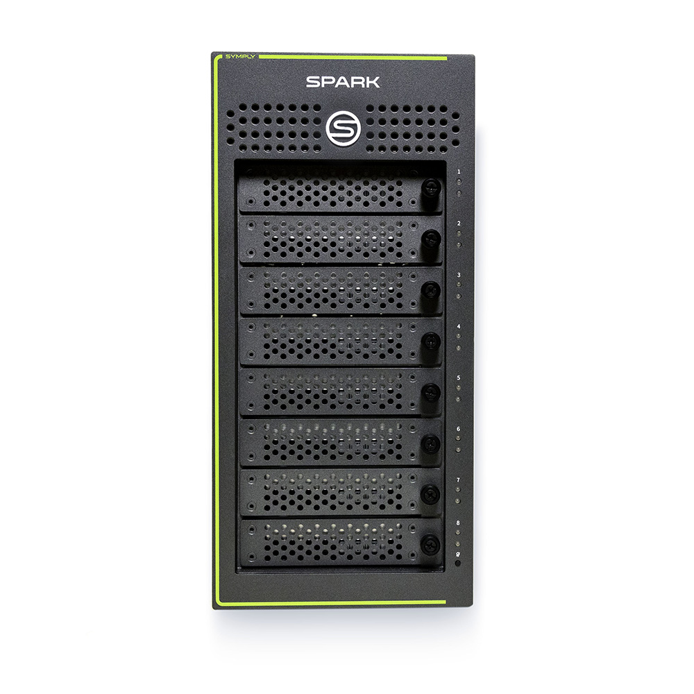 Brands Symply Spark Desktop 8 Bay Thunderbolt 3 RAID - Front