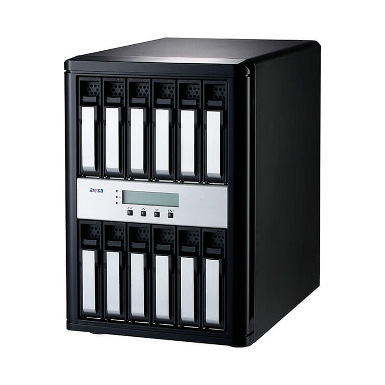 Brands Areca ARC 8050T3 12-Bay Desktop RAID