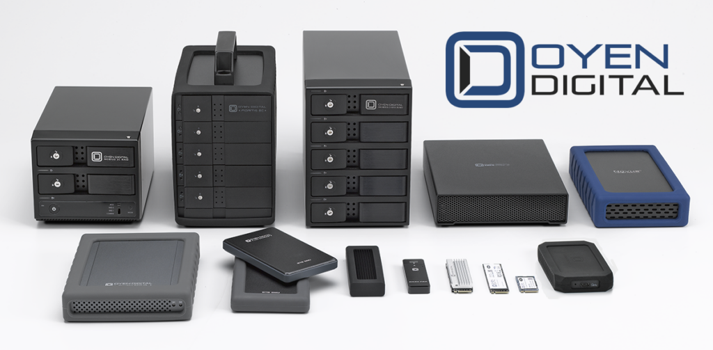 Oyen Digital - Hard Drive, RAID and SSD Range.