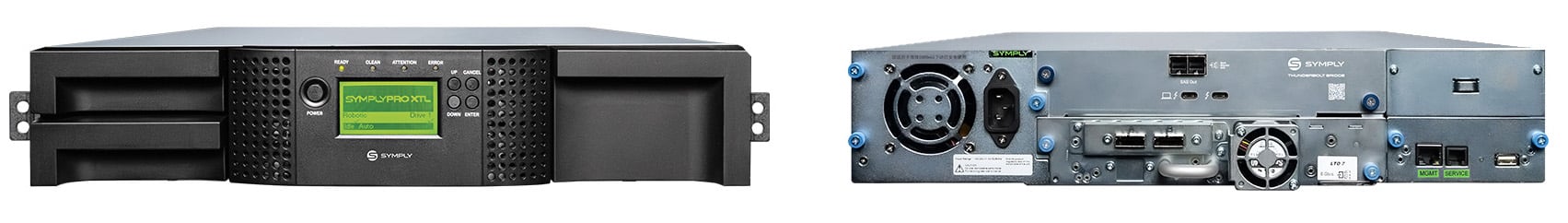 symply lto libraries SymplyPRO XTL 24 - 2RU 24 LTO cartridge slots